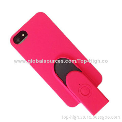 Selfie Case for iPhone 5/5S with Bluetooth Shutter for Android IOS, CE/RoHS Patent